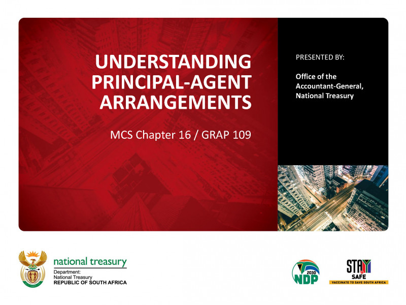 Guidance on Principal-Agent Arrangements logo